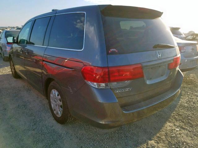 5FNRL3H25AB035223 - 2010 HONDA ODYSSEY LX GOLD photo 3