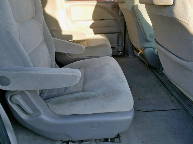 5FNRL3H25AB035223 - 2010 HONDA ODYSSEY LX GOLD photo 6