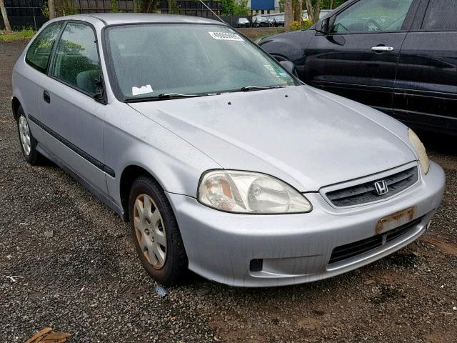 2HGEJ6443YH111492 - 2000 HONDA CIVIC DX GRAY photo 1