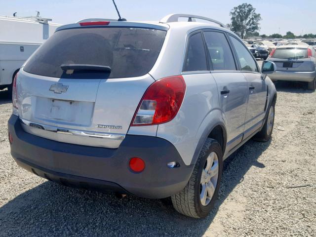 3GNAL2EKXES522885 - 2014 CHEVROLET CAPTIVA LS GRAY photo 4