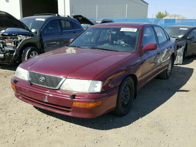 4T1GB11E7SU033156 - 1995 TOYOTA AVALON XLS MAROON photo 2