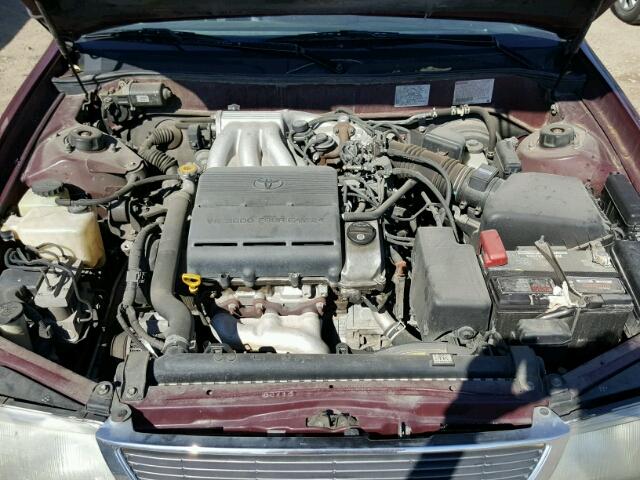 4T1GB11E7SU033156 - 1995 TOYOTA AVALON XLS MAROON photo 7