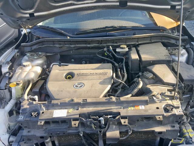 JM1BL1UG4C1552614 - 2012 MAZDA 3 I SILVER photo 7