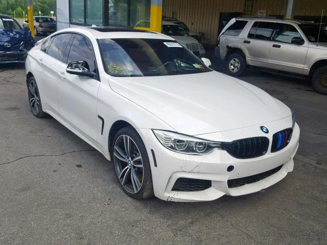 WBA4B3C5XGG528325 - 2016 BMW 435 XI WHITE photo 1