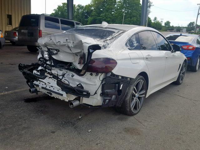 WBA4B3C5XGG528325 - 2016 BMW 435 XI WHITE photo 4