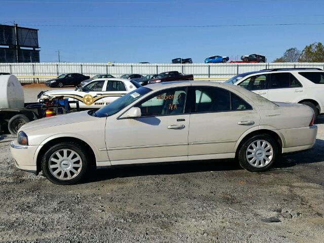 1LNHM86S53Y693230 - 2003 LINCOLN LS TAN photo 9