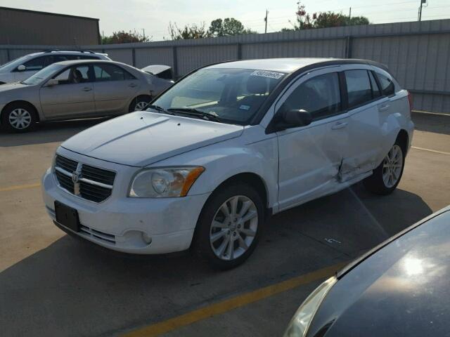 1B3CB5HA5BD141354 - 2011 DODGE CALIBER HE WHITE photo 2