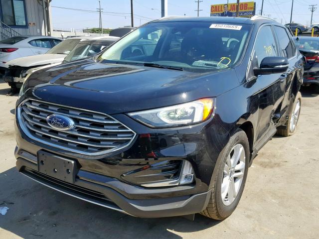 2FMPK3J90KBB90046 - 2019 FORD EDGE SEL BLACK photo 2