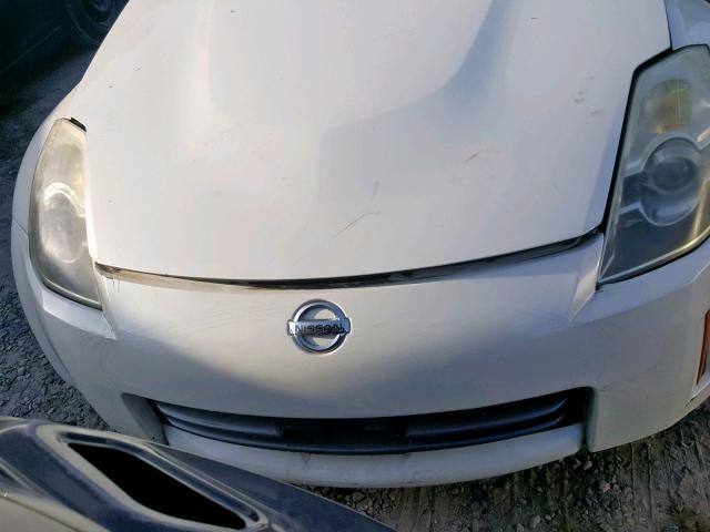 JN1AZ34D63T102353 - 2003 NISSAN 350Z COUPE WHITE photo 10