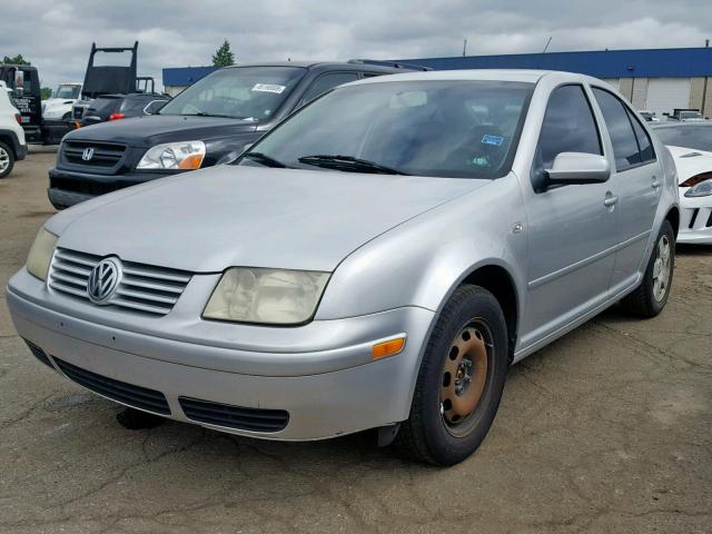 3VWSS29M91M011580 - 2001 VOLKSWAGEN JETTA GLS SILVER photo 2