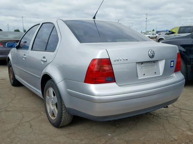 3VWSS29M91M011580 - 2001 VOLKSWAGEN JETTA GLS SILVER photo 3