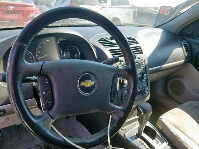 1G1ZU57N47F115436 - 2007 CHEVROLET MALIBU LTZ თეთრი ფოტო 9