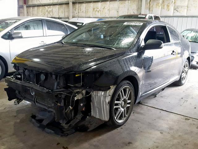 JTKDE167870191540 - 2007 TOYOTA SCION TC Noir photo 2