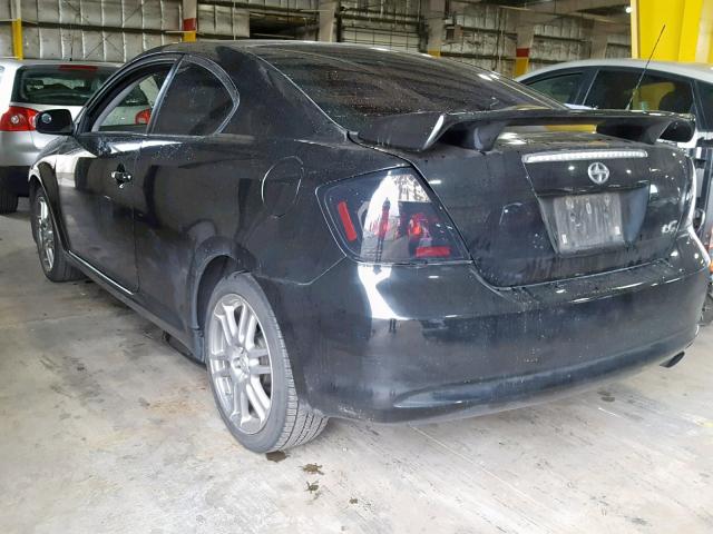 JTKDE167870191540 - 2007 TOYOTA SCION TC Noir photo 3