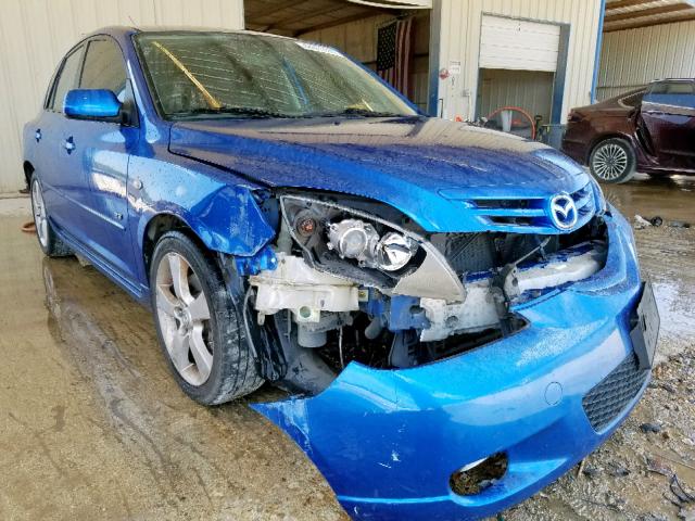 JM1BK143661487544 - 2006 MAZDA 3 HATCHBAC BLUE photo 1