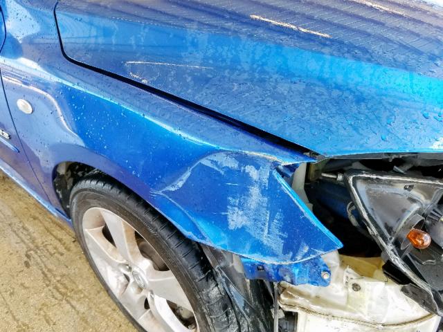 JM1BK143661487544 - 2006 MAZDA 3 HATCHBAC BLUE photo 9