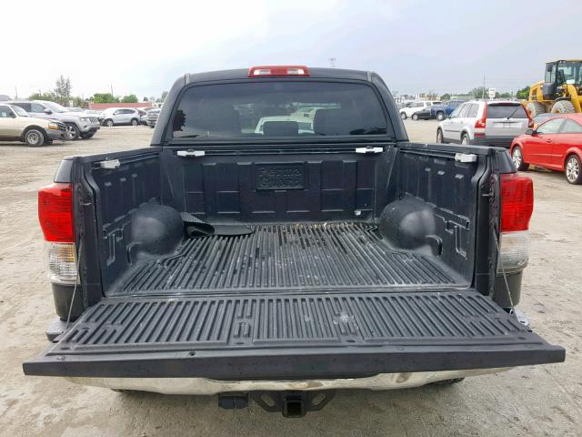 5TFFY5F12AX088882 - 2010 TOYOTA TUNDRA CRE BLACK photo 9