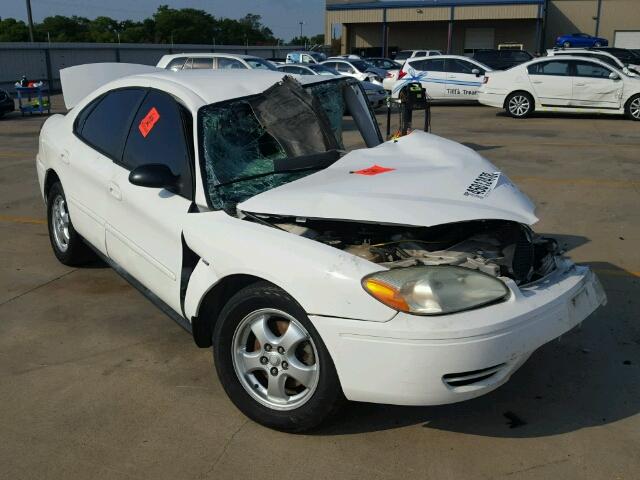 1FAFP55S24A196607 - 2004 FORD TAURUS SES WHITE photo 1