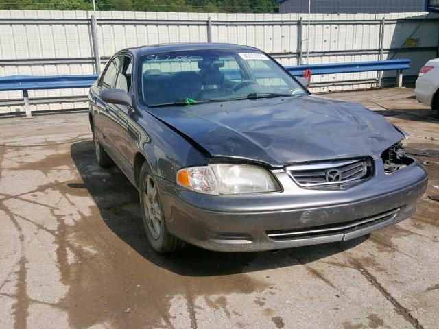 1YVGF22D6Y5169313 - 2000 MAZDA 626 ES GRAY photo 1