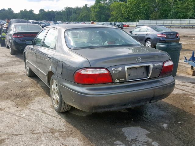 1YVGF22D6Y5169313 - 2000 MAZDA 626 ES GRAY photo 3