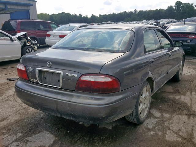 1YVGF22D6Y5169313 - 2000 MAZDA 626 ES GRAY photo 4