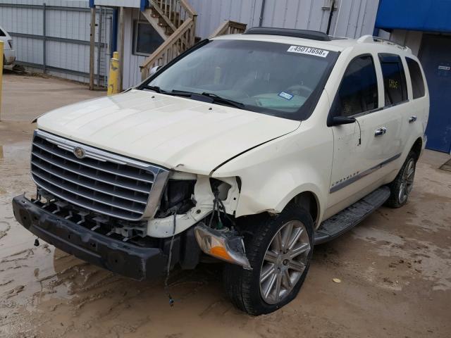 1A8HW58267F571903 - 2007 CHRYSLER ASPEN LIMI CREAM photo 2