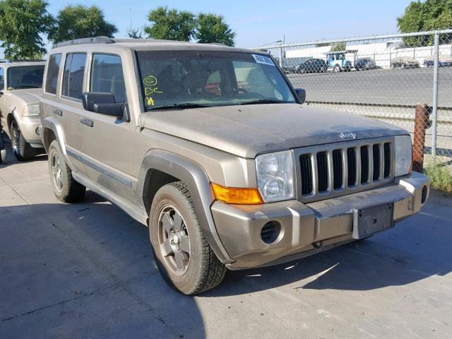 1J8HG48N06C149997 - 2006 JEEP COMMANDER 棕色 照片 1