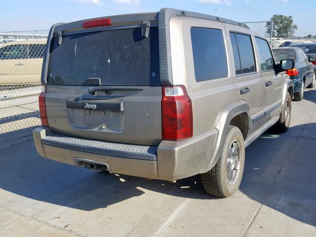 1J8HG48N06C149997 - 2006 JEEP COMMANDER 棕色 照片 4