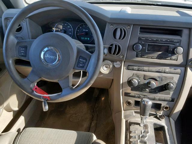 1J8HG48N06C149997 - 2006 JEEP COMMANDER 棕色 照片 9