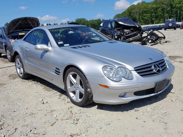 WDBSK75F15F103682 - 2005 MERCEDES-BENZ SL 500 SILVER photo 1