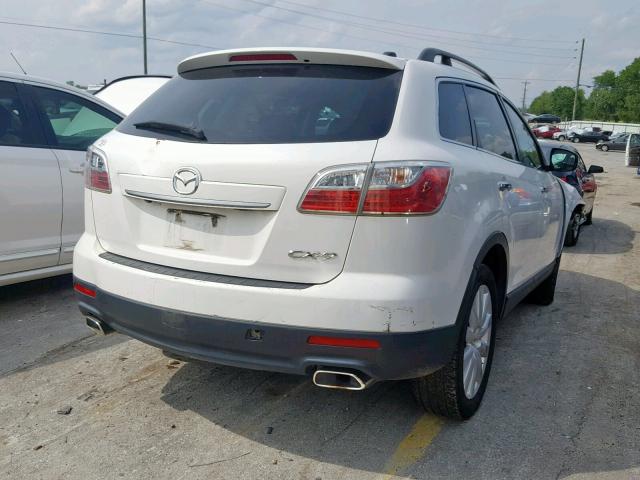 JM3TB2MA1A0218169 - 2010 MAZDA CX-9 WHITE photo 4