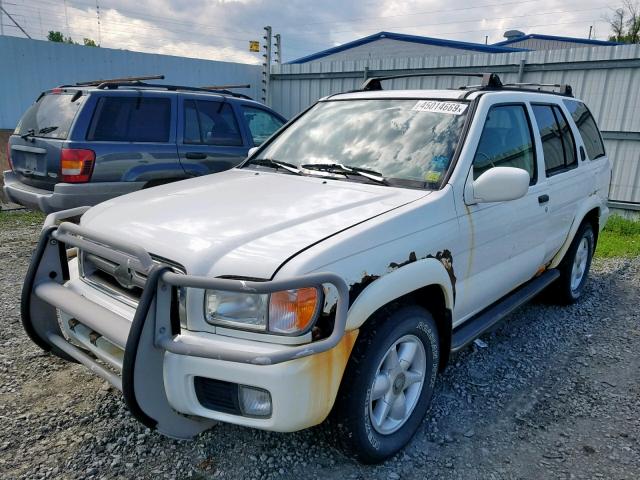 JN8AR07Y4XW359627 - 1999 NISSAN PATHFINDER WHITE photo 2