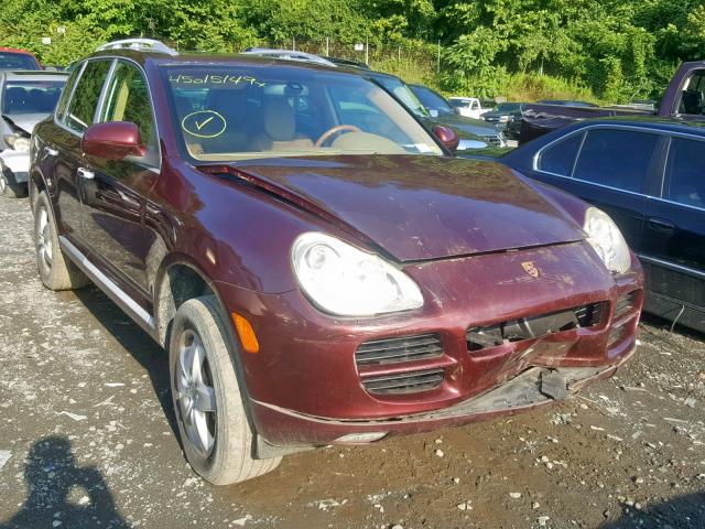 WP1AB29P75LA65717 - 2005 PORSCHE CAYENNE S MAROON photo 1