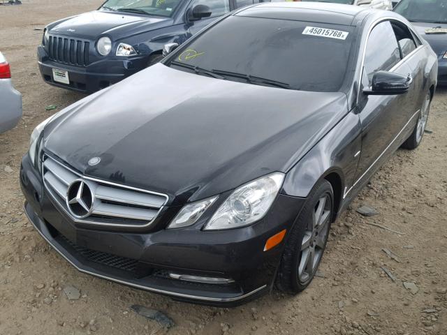 WDDKJ5KB8CF135087 - 2012 MERCEDES-BENZ E 350 BLACK photo 2