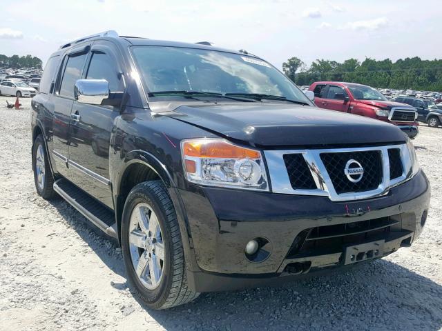 5N1BA0NF1EN610899 - 2014 NISSAN ARMADA PLA BLACK photo 1