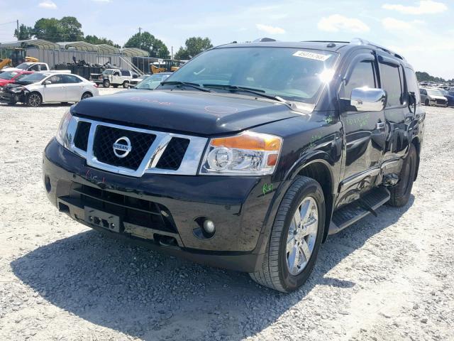 5N1BA0NF1EN610899 - 2014 NISSAN ARMADA PLA BLACK photo 2