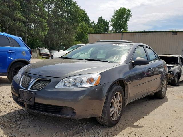 1G2ZG528554128094 - 2005 PONTIAC G6 GRAY photo 2