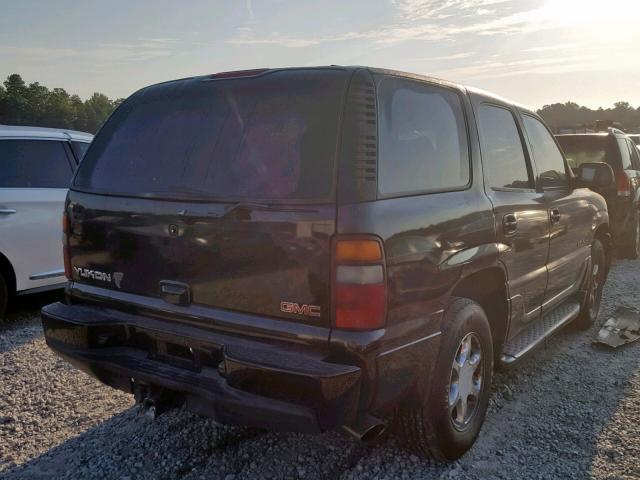 1GKEK63U62J215384 - 2002 GMC DENALI BLACK photo 4