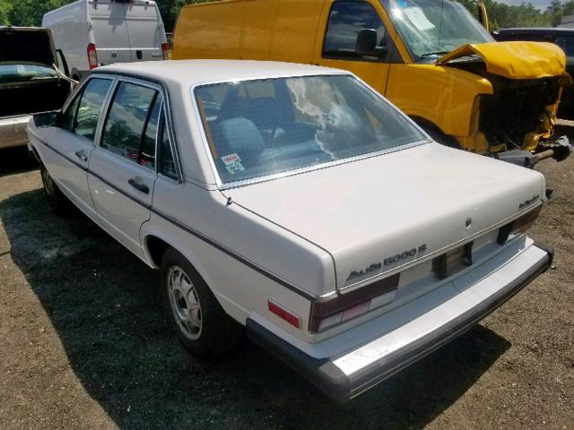 4392018407 - 1979 AUDI 5000 WHITE photo 3