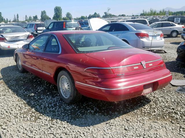 1LNLM91VXRY737880 - 1994 LINCOLN MARK VIII RED photo 3