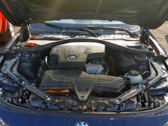 WBA3T1C59FP820527 - 2015 BMW 428 XI SUL BLUE photo 7