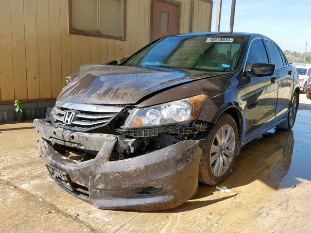 1HGCP2F88CA119822 - 2012 HONDA ACCORD EXL GRAY photo 2