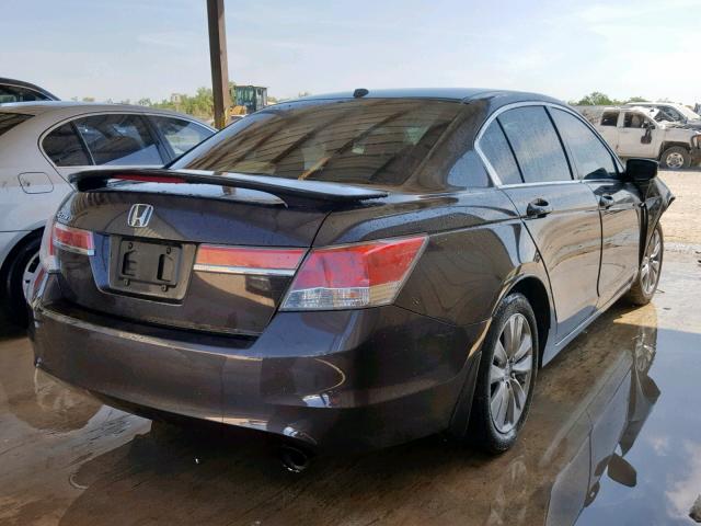 1HGCP2F88CA119822 - 2012 HONDA ACCORD EXL GRAY photo 4