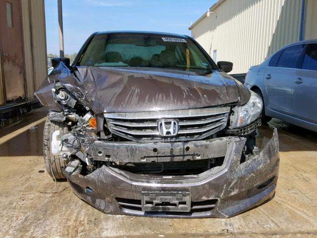 1HGCP2F88CA119822 - 2012 HONDA ACCORD EXL GRAY photo 9