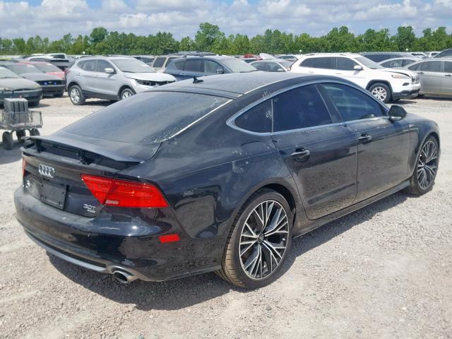 WAU2GAFC1EN150847 - 2014 AUDI A7 PRESTIG BLACK photo 4