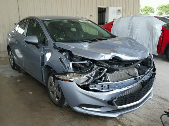 1G1BC5SM1H7176774 - 2017 CHEVROLET CRUZE LS BLUE photo 1