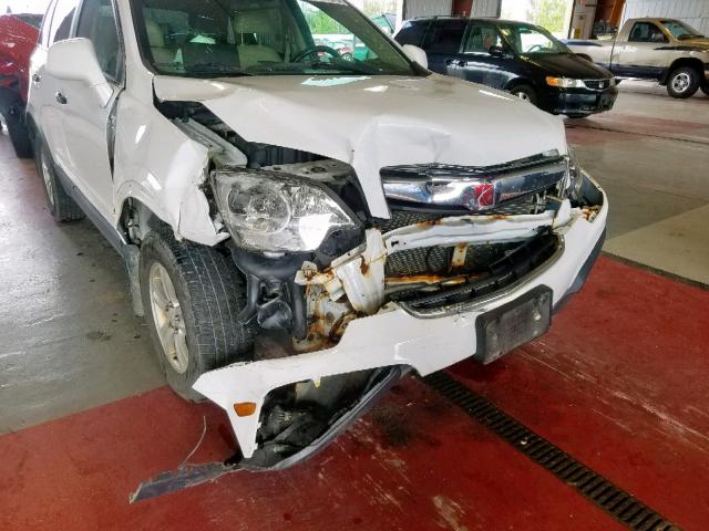 3GSCL33P19S520393 - 2009 SATURN VUE XE WHITE photo 9