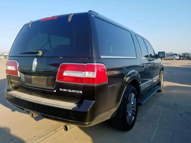 5LMFL28568LJ08199 - 2008 LINCOLN NAVIGATOR BLACK photo 4