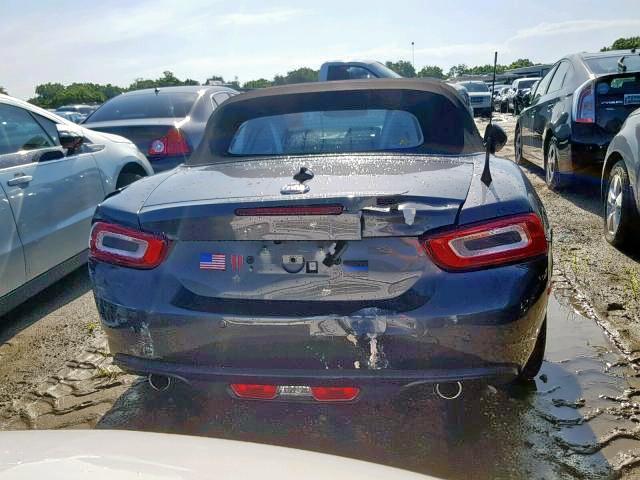 JC1NFAEK9H0106007 - 2017 FIAT 124 SPIDER BLACK photo 6