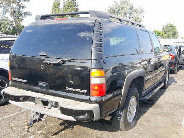 3GNFK16Z15G251278 - 2005 CHEVROLET SUBURBAN K BLACK photo 4